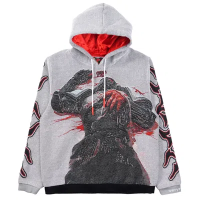 Veryrare Men's Grey Dead Soldier Martyr Hoodie In Gray