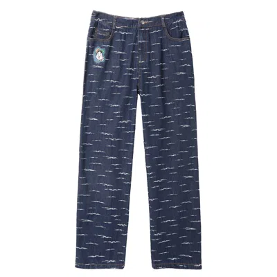 Veryrare Men's Kaketsugi Blue Pants