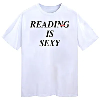 Veryrare Reading Is Sexy Tee In White