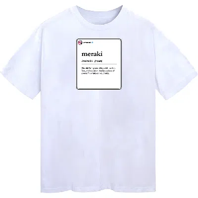 Veryrare Meraki Tee In White