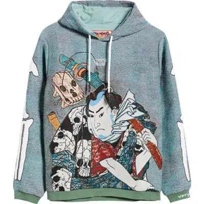 Veryrare Nozarashi Gosuke Hoodie In Gray