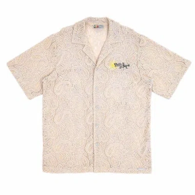 Veryrare Paisleys Crochet Shirt In Neutral