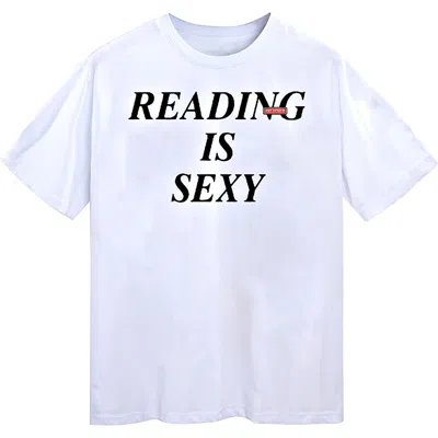 Veryrare Reading Is Sexy Tee In White