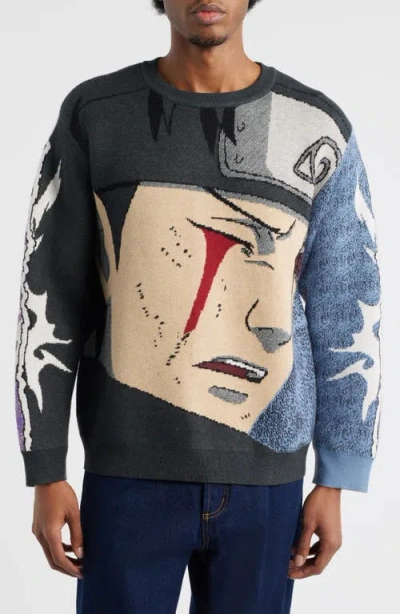 Veryrare Shisui Eyebleed Graphic Crewneck Sweater In Multi
