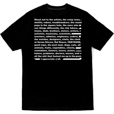 Veryrare The Secret To Success Tee In Black