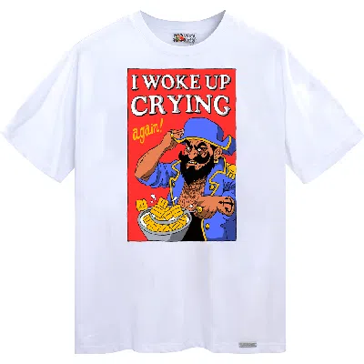 Veryrare Woke Up Crying Tee In White