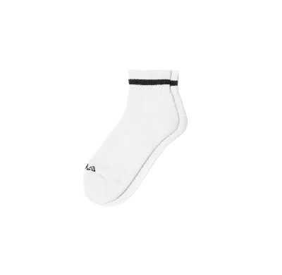 Vessi Footwear Mid Crew Socks In White