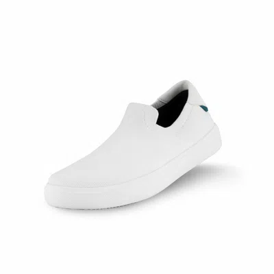 Vessi Footwear Women's Boardwalk Slip-on In Sail White