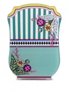 Vesta Floral-embellished Decorative Plate (25cm X 16.5cm)