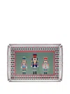 Vesta Nutcracker Diamond-patterned Tray In Multi