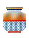 Vesta Small Fenice Geometric-patterned Decorative Vase