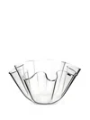 Vesta Soft Wavy Glass Centerpiece