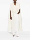 Vestiaire D'un Oiseau Libre A-line Cape In White