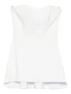 Vestiaire D'un Oiseau Libre Corset Dress In White