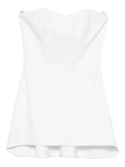 Vestiaire D'un Oiseau Libre Corset Dress In White
