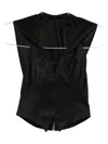 Vestiaire D'un Oiseau Libre Corset Vest In Black