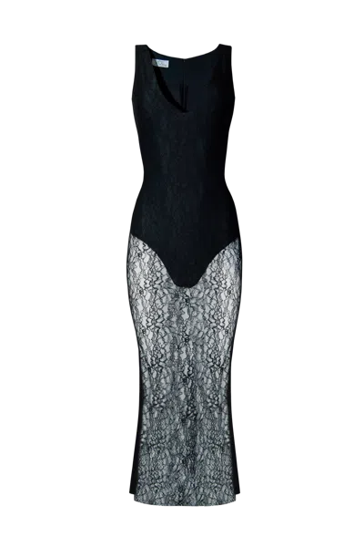 Vestiaire D'un Oiseau Libre Lace Midi Dress