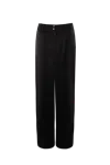 Vestiaire D'un Oiseau Libre Low Waist Trousers In Black