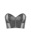 Vestiaire D'un Oiseau Libre Metallic Corset Top