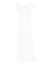 Vestiaire D'un Oiseau Libre Off-the-shoulder Dress In White