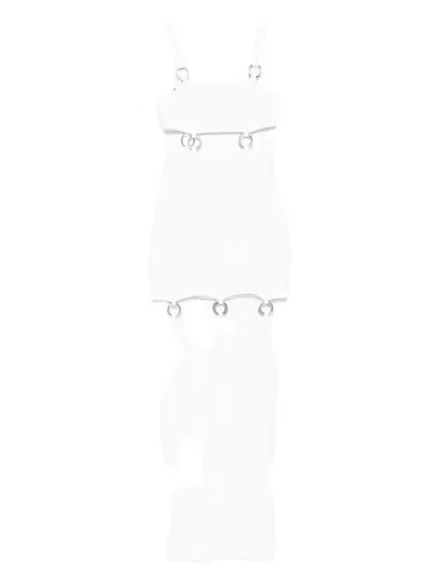 Vestiaire D'un Oiseau Libre Ring-detail Dress In Brown