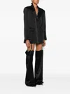 Vestiaire D'un Oiseau Libre Suspender Jumpsuit In Black