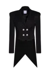 Vestiaire D'un Oiseau Libre Tail Jacket In Black