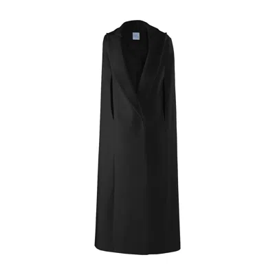 Vestiaire D'un Oiseau Libre Women's Black Cashmere Blend Cape