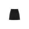 Vestiaire D'un Oiseau Libre Cashmere Mini Skirt In Black