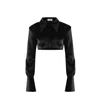 Vestiaire D'un Oiseau Libre Cropped Silk Shirt