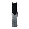 Vestiaire D'un Oiseau Libre Women's Black Lace Midi Dress