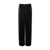Vestiaire D'un Oiseau Libre Low Waist Trousers In Black