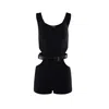 Vestiaire D'un Oiseau Libre Lycra Cut In Black