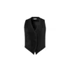 Vestiaire D'un Oiseau Libre Women's Black Merino Vest In Black