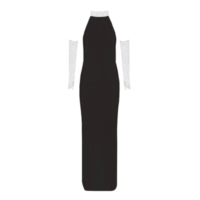 Vestiaire D'un Oiseau Libre Women's Black Sequins Gown