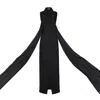 Vestiaire D'un Oiseau Libre Women's Black Sheer Scarf Dress In Black