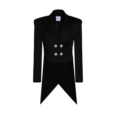Vestiaire D'un Oiseau Libre Women's Black Tail Jacket
