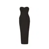 Vestiaire D'un Oiseau Libre Women's Black Wool Midi Dress In Black