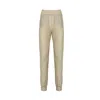 Vestiaire D'un Oiseau Libre Women's Neutrals Cliff Trackpants In Beige/black/white