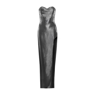 Vestiaire D'un Oiseau Libre Women's Silver Metallic Dress