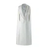 Vestiaire D'un Oiseau Libre Cashmere Blend Cape In White