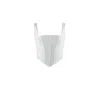 Vestiaire D'un Oiseau Libre Women's White Cashmere Corset In White