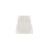 Vestiaire D'un Oiseau Libre Women's White Cashmere Mini Skirt In White