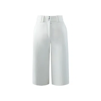Vestiaire D'un Oiseau Libre Women's White Cashmere Trousers