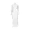 Vestiaire D'un Oiseau Libre Women's White Guilty Cut-out Dress In White