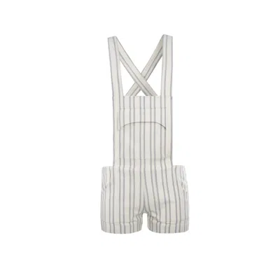 Vestiaire D'un Oiseau Libre Women's White Merino Jumpsuit