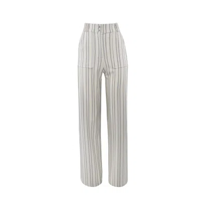 Vestiaire D'un Oiseau Libre Women's White Merino Trousers