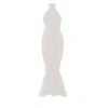 Vestiaire D'un Oiseau Libre Women's White Open Back Midi Dress In White