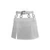 Vestiaire D'un Oiseau Libre Women's White Rings Mini Skirt In Multi