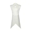 Vestiaire D'un Oiseau Libre Women's White Structured Tailcoat